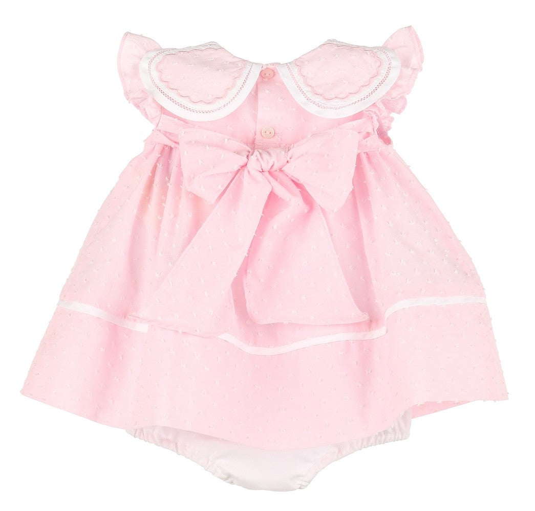 Sophie & Lucas Girls Wedgewood Petal Dress - Pink by Sophie & Lucas