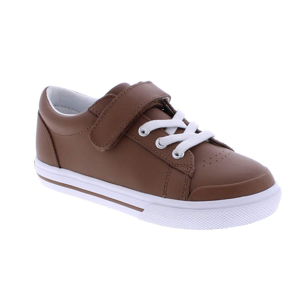 Footmates Boys Shoes - Reese - Leather - Brown