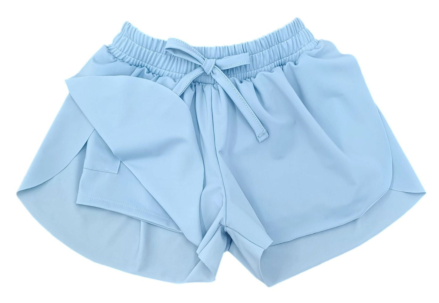 Be Elizabeth by James & Lottie Girls Butterfly Shorts - Light Blue