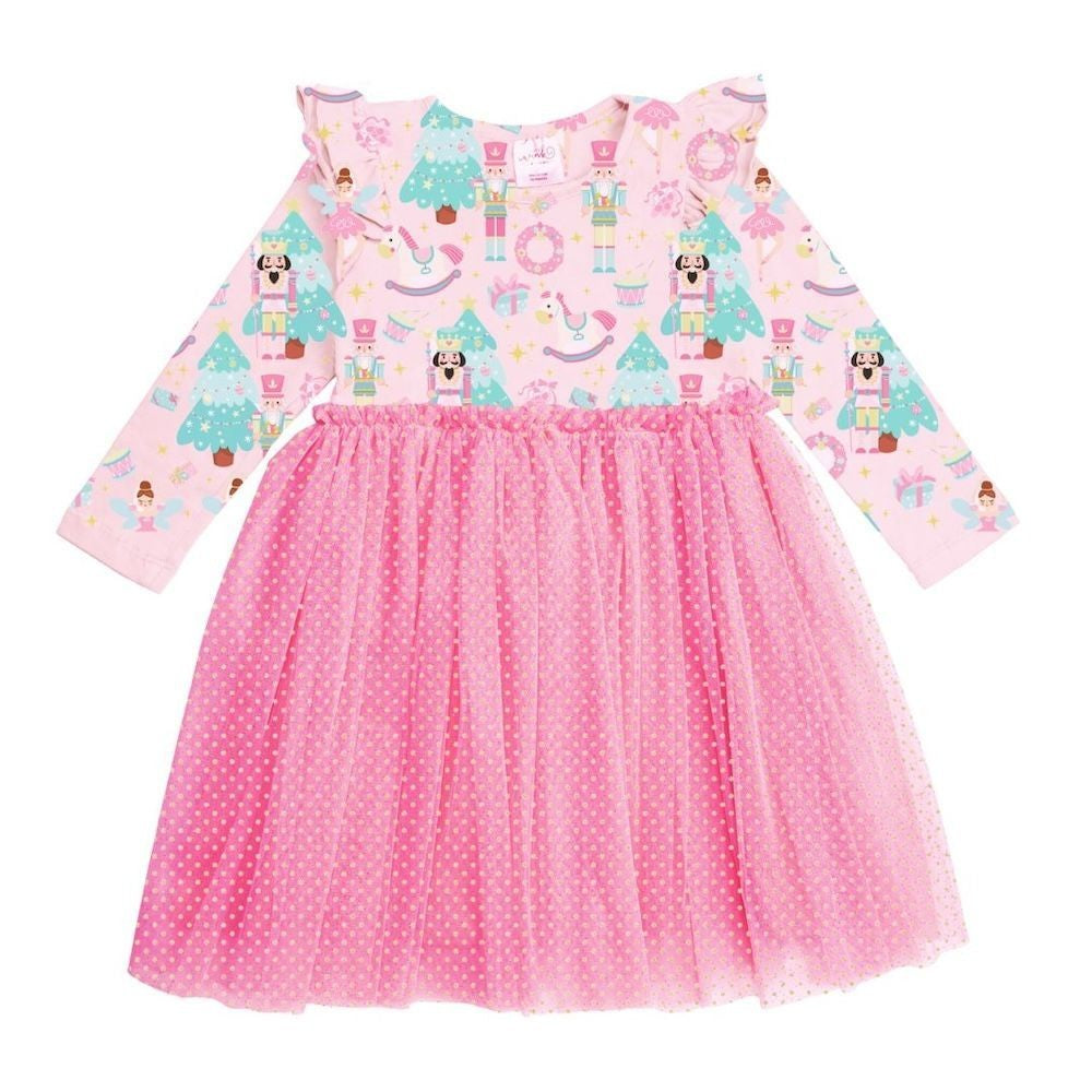 Sweet Wink Girls Pink Tutu Dress - Christmas Nutcracker Bodice