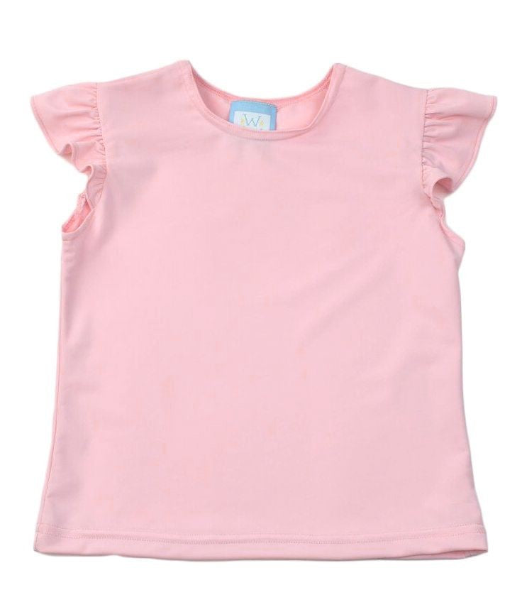 Funtasia Too Girls Angel Sleeve Athleisure Top - Pink by Funtasia