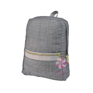 Mint Kids Backpack - Grey Chambray by Mint