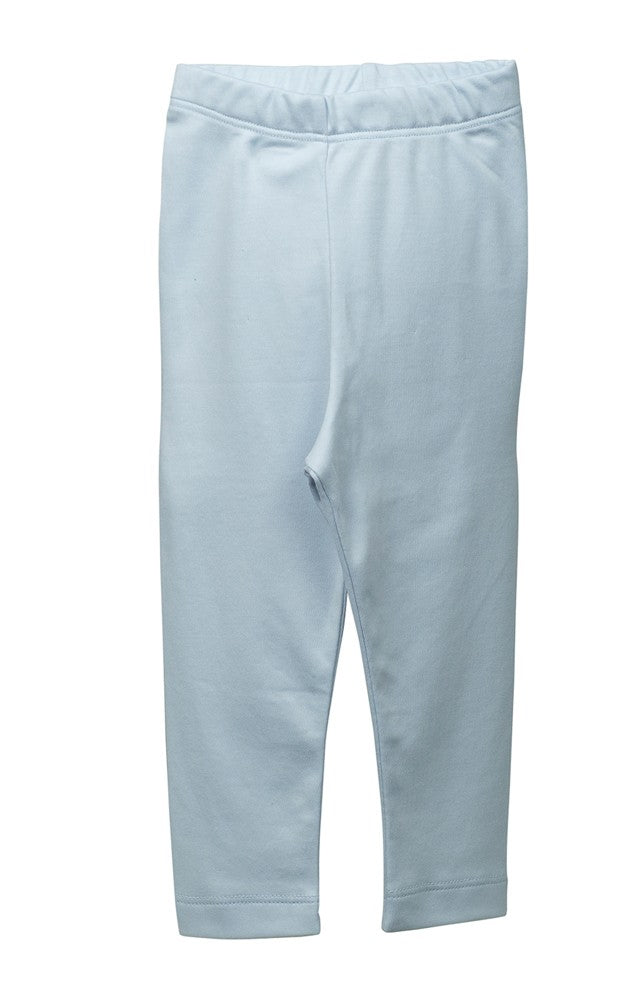 Proper Peony Parkside Girls Leggings - Solid Light Blue