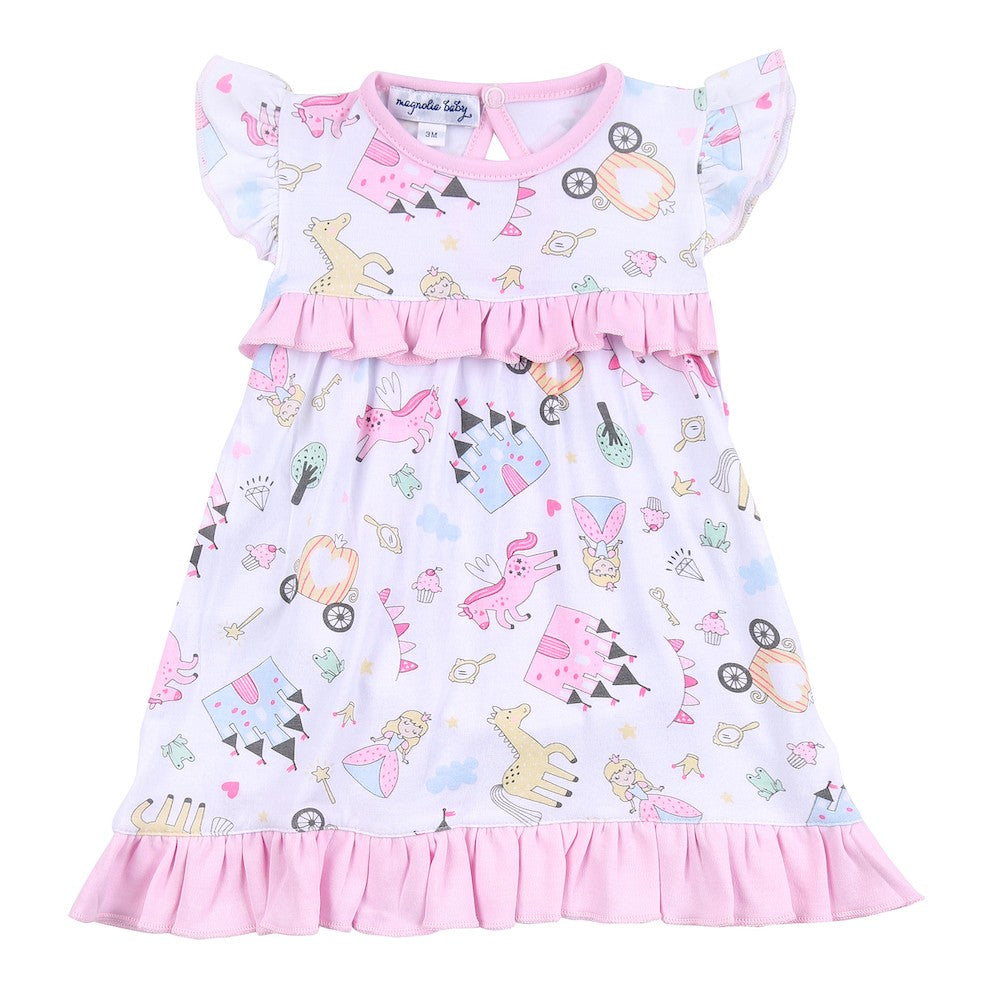 Magnolia Baby Little Girls Pink Princess Ruffle Flutters Dress by Magnolia Baby