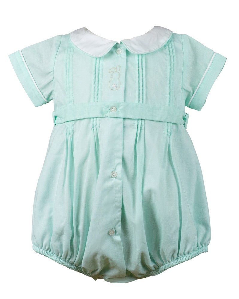 The Proper Peony Baby Boys Mint Green Thumper Easter Bunny Bubble