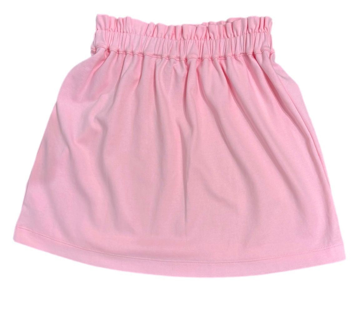 James & Lottie Girls Blakely Knit Skirt - Light Pink