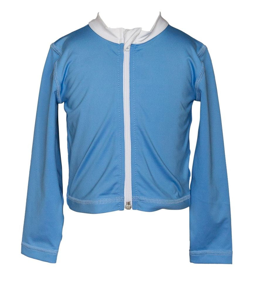 Proper Peony Boys Blue Ocean Club Rash Guard Shirt