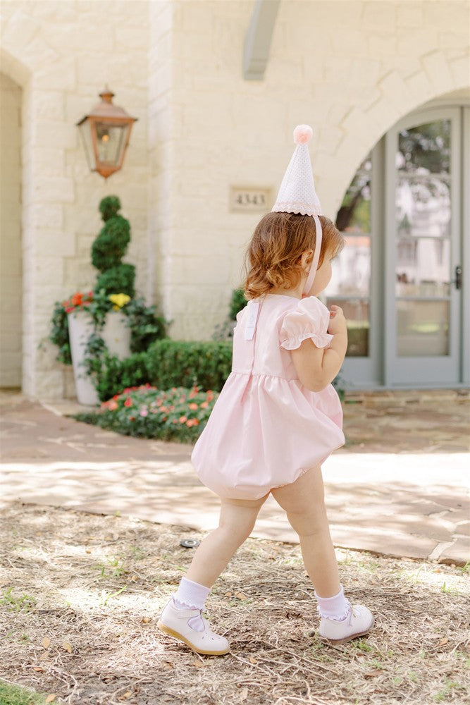 Proper Peony Baby Girls Pink Birthday Cupcake Bubble