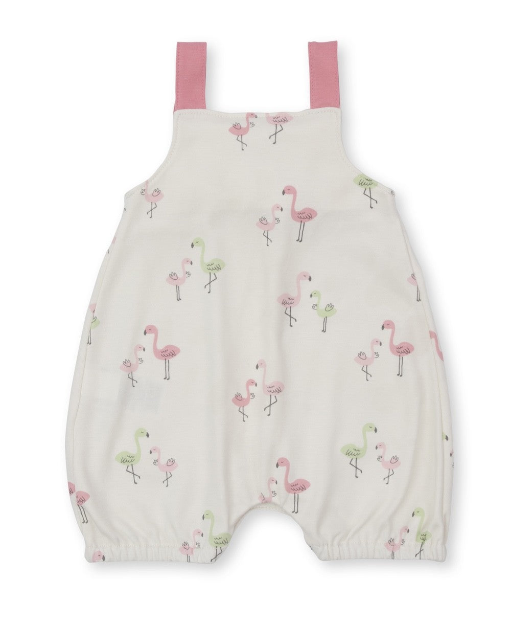 Kissy Kissy Love Baby Girls Pink Flamingo Love Playsuit Romper by Kissy Kissy