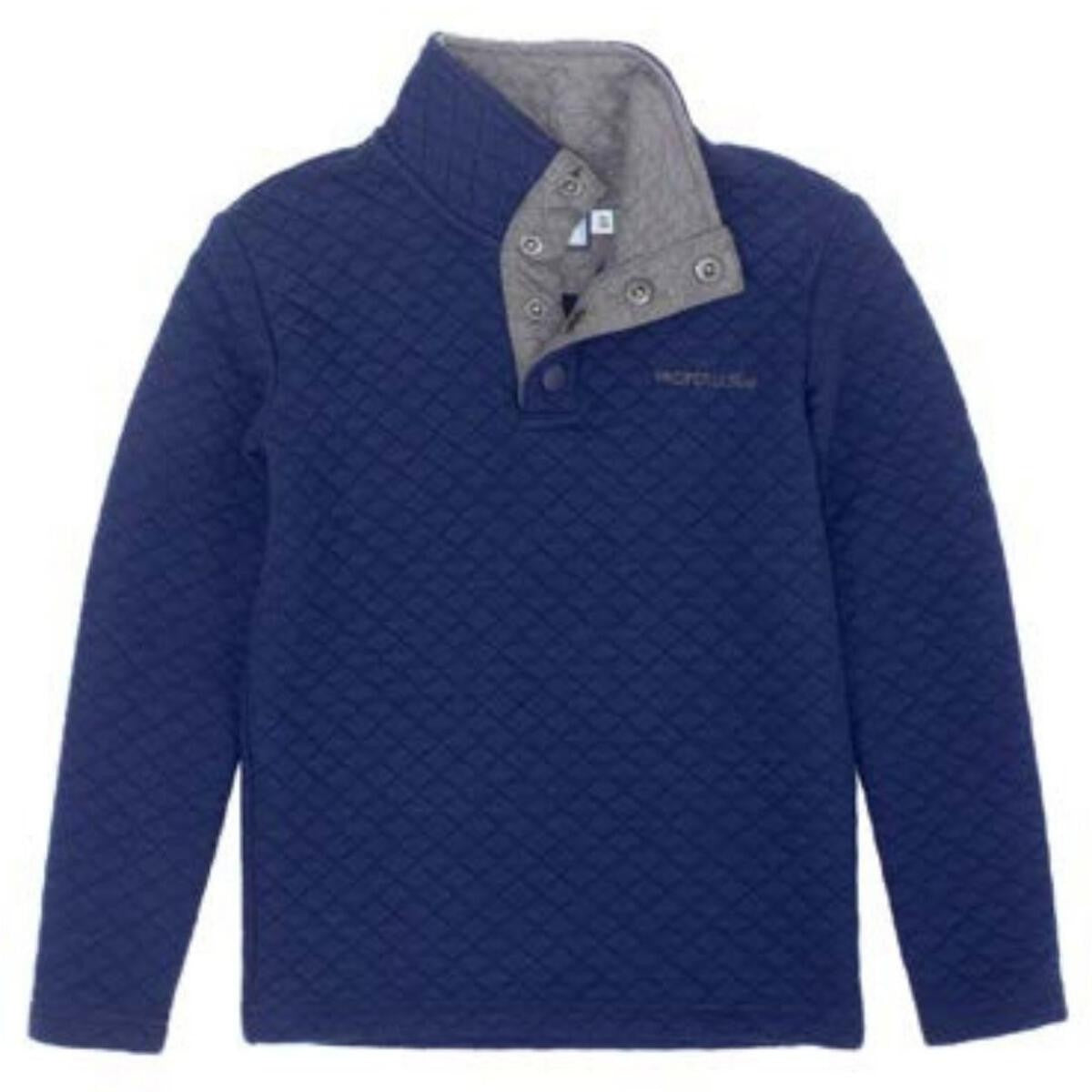 Properly Tied Boys Club Pullover - Navy Blue