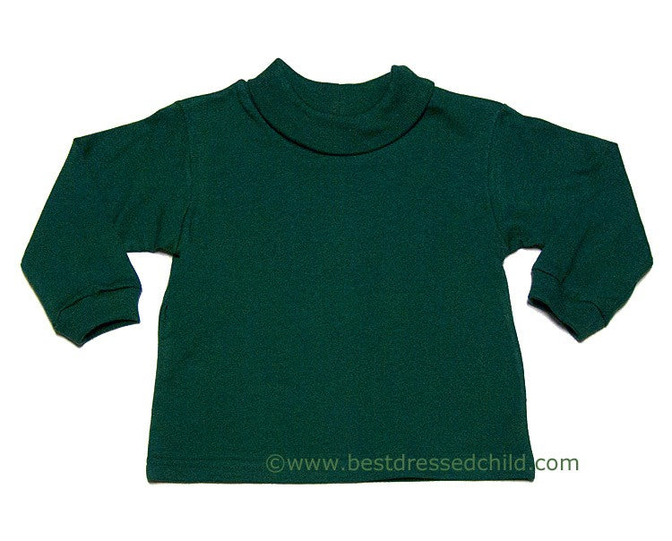 Funtasia Too Boys / Girls Turtleneck Shirt - Hunter Green by Funtasia
