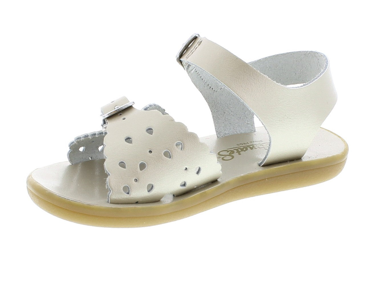 Footmates Girls Shoes - Ariel Sandals - Soft Gold