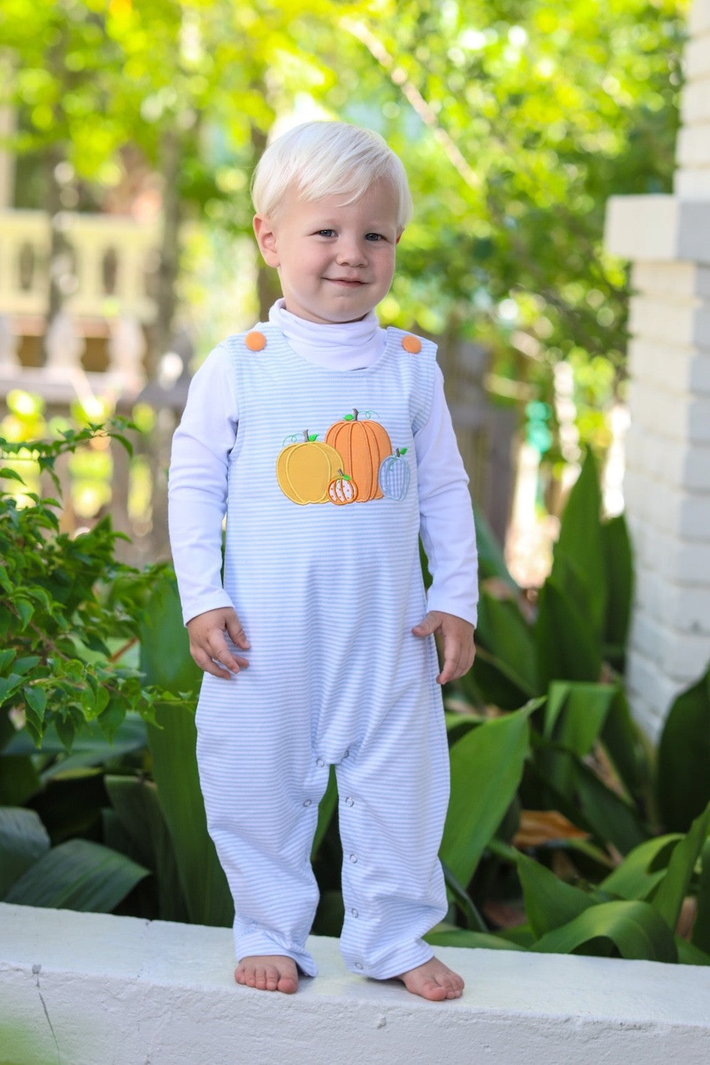 Trotter Street Kids Boys Longall - Blue Pumpkin Patch