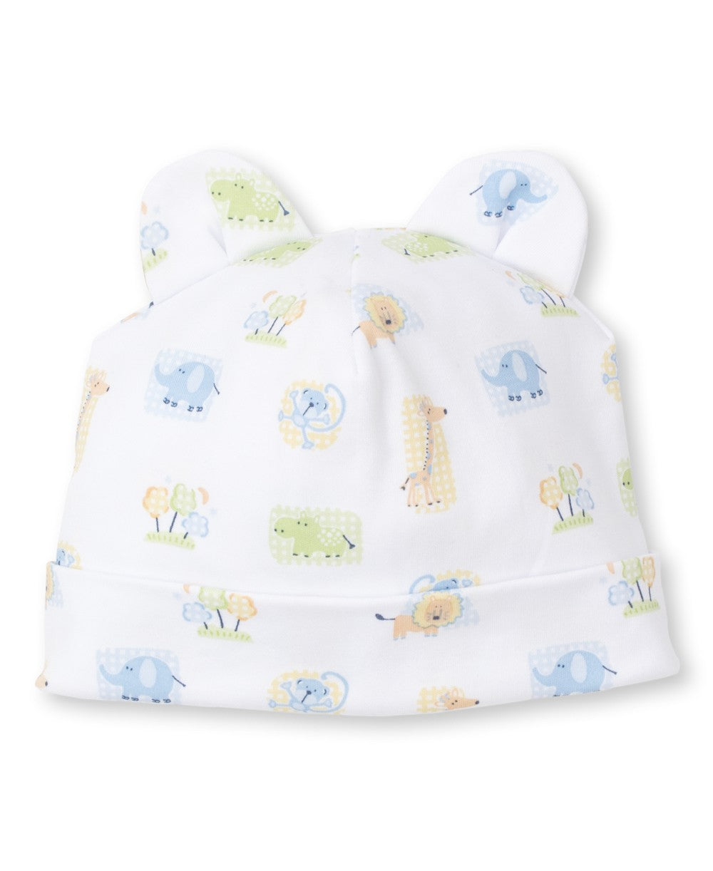 Kissy Kissy Baby Boys Hat with Ears - Jungle Animal Jollies
