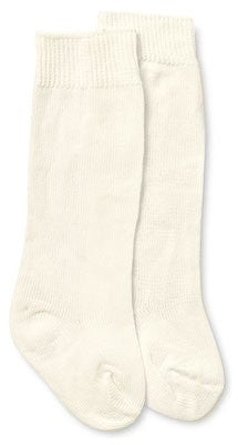 Jefferies Socks Girls and Boys Dress Knee High Socks - Ivory
