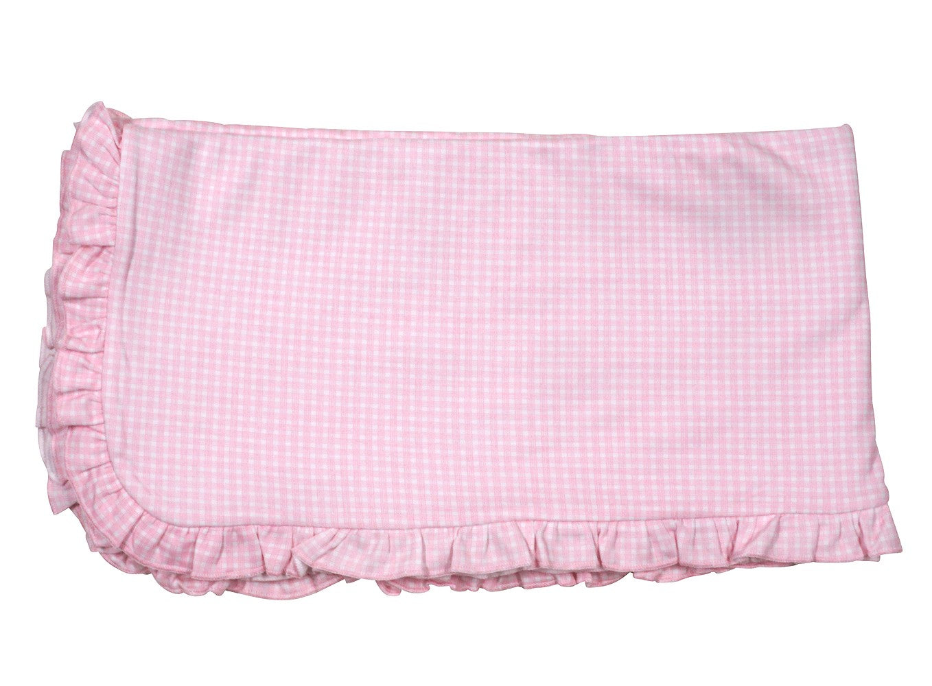 Magnolia Baby Girls Paige and Porter's Ruffle Receiving Blanket - Pink