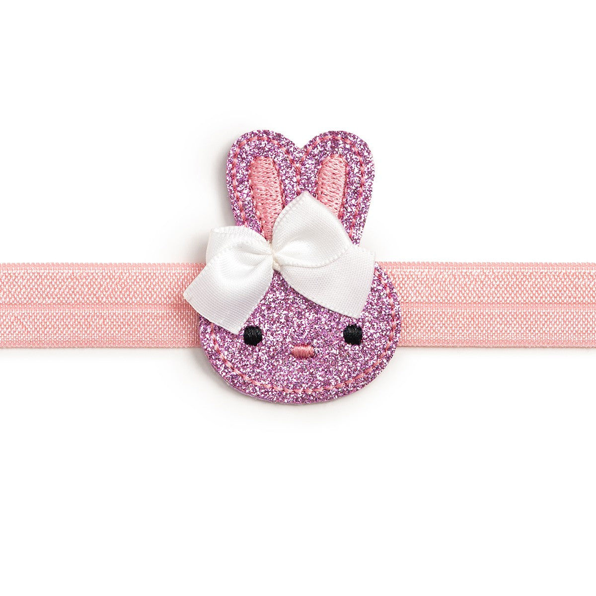 Sweet Wink Girls Soft Headband - Lavender Easter Bunny