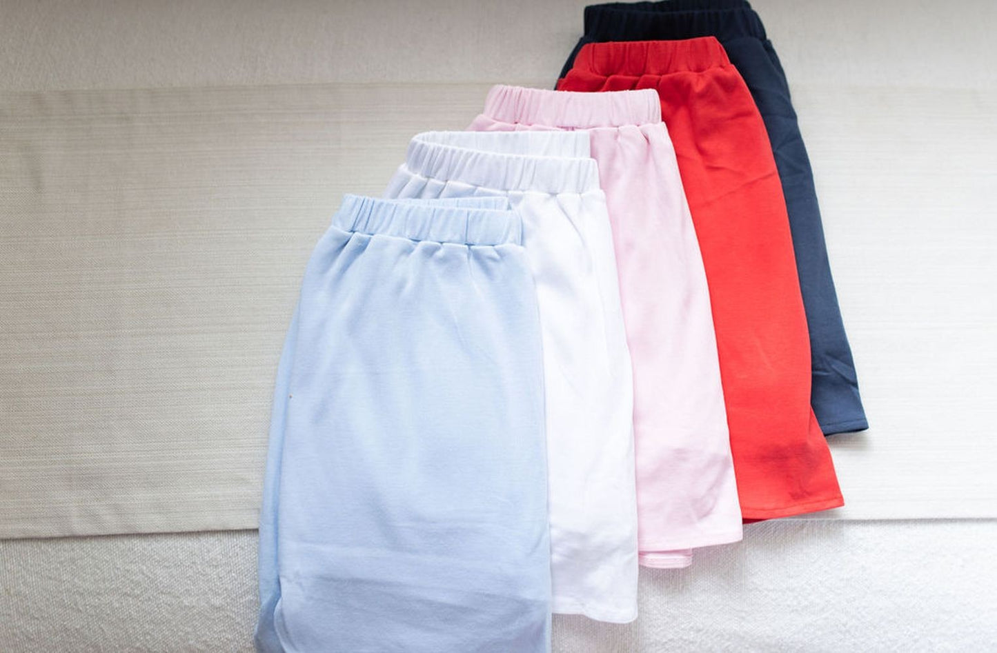 James & Lottie Girls Pima Knit Skort - Red by James & Lottie