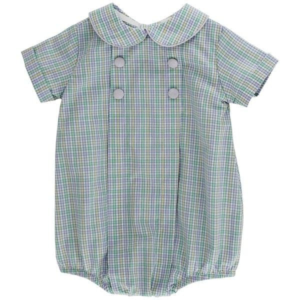 Bailey Boys Baby Dressy Bubble - Astoria Plaid