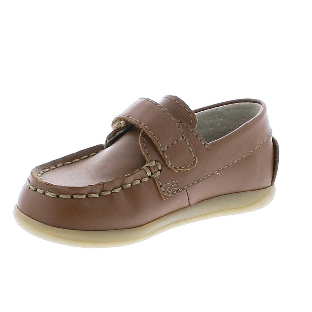 Footmates Baby / Toddler Boys Shoes - Peyton Loafer - Chestnut Brown