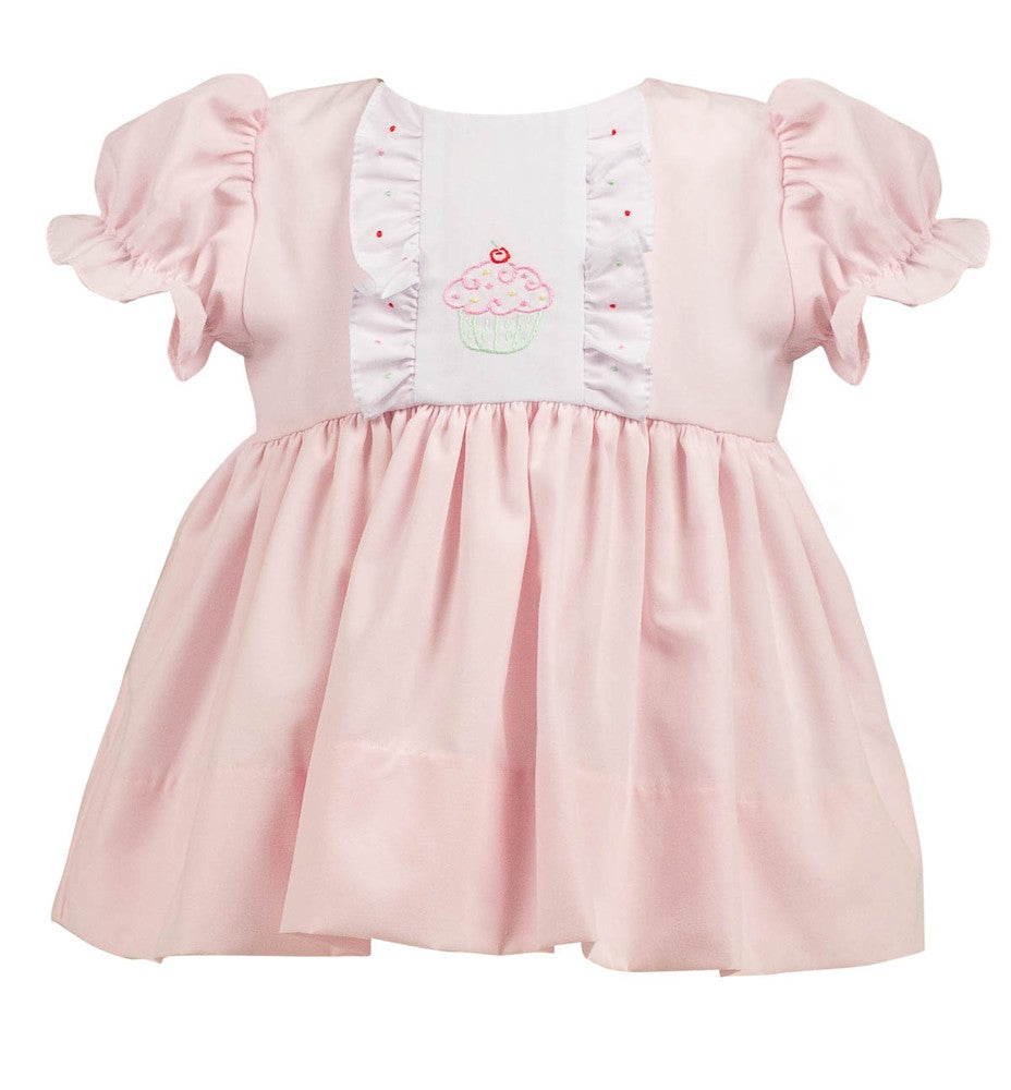 Proper Peony Girls Pink Birthday Cupcake Dress