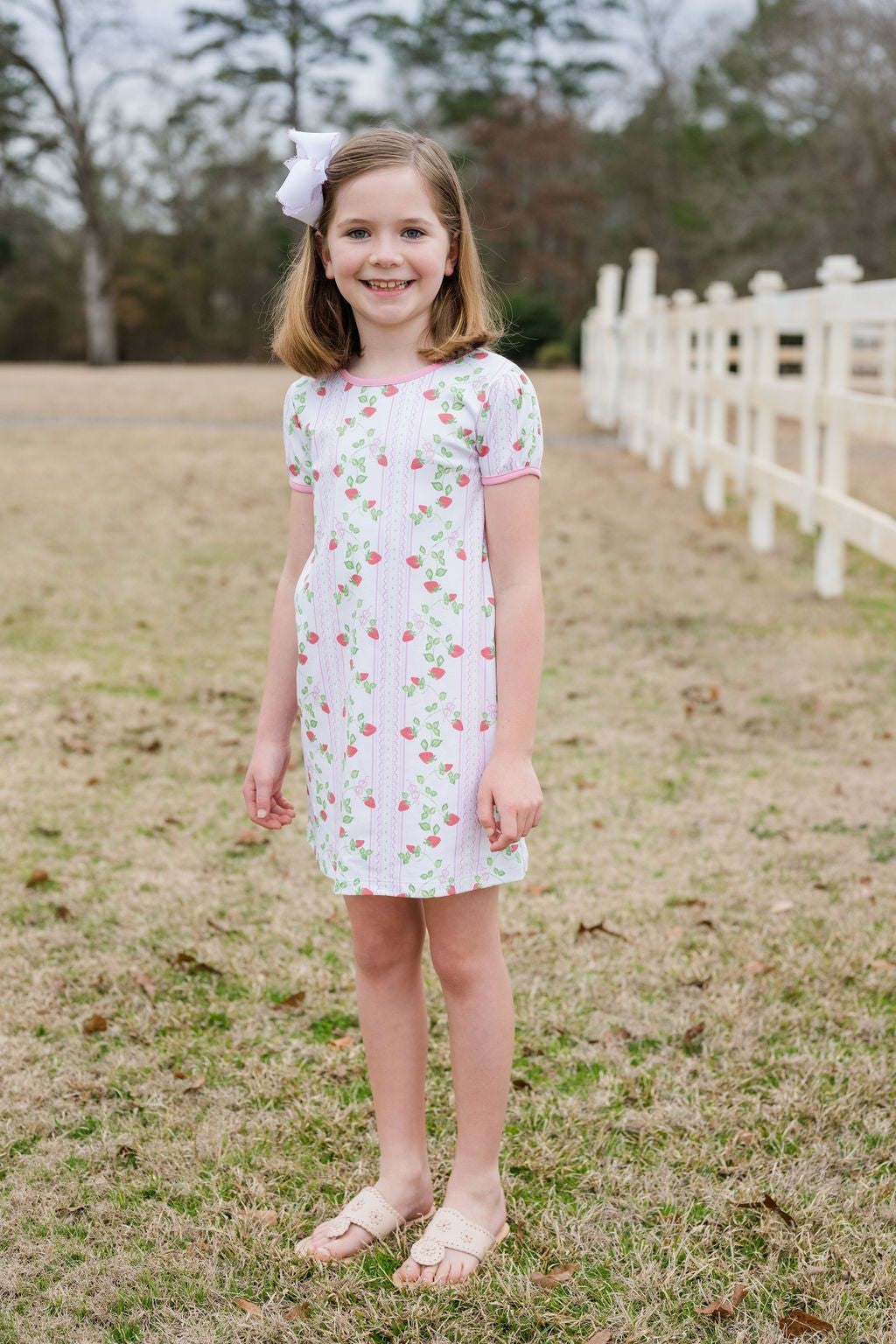 James & Lottie Girls Pink Knit Play Dress - Berry Sweet 6 James & Lottie Girls Pink Knit Play Dress - Berry Sweet 6