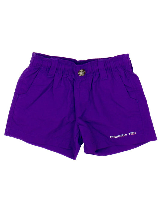 Properly Tied Boys Mallard 2.0 Shorts - Purple
