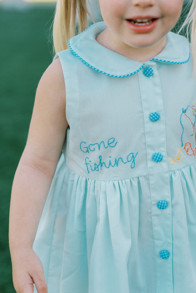 Proper Peony Girls Gone Fishing Dress