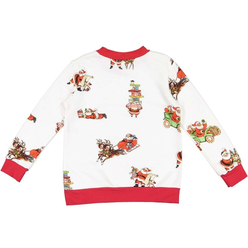 Sal & Pimenta Holiday Sweatshirt - Busy Santa