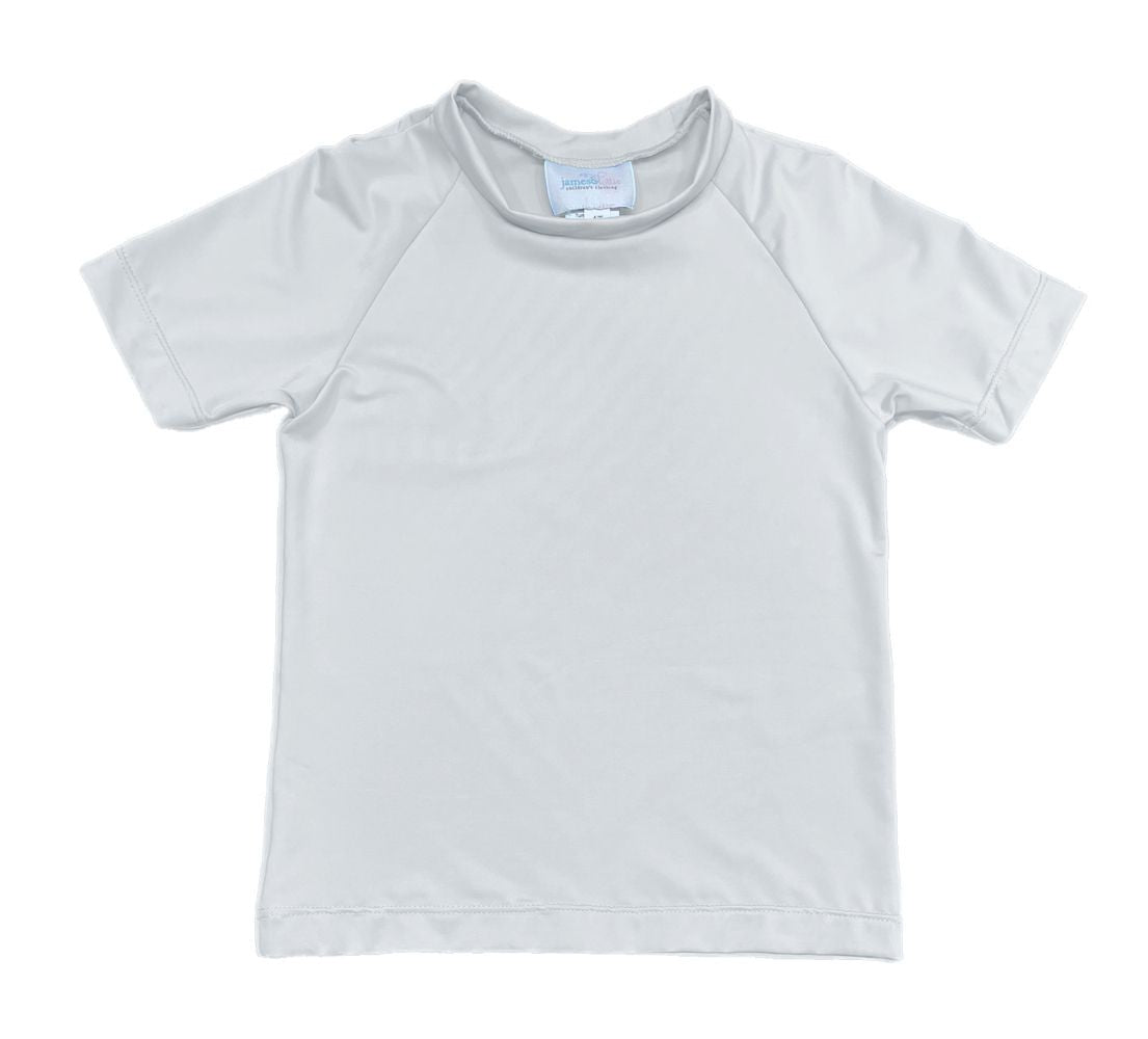 James & Lottie Sammy Short Sleeved Rash Guard Shirt - White by James & Lottie