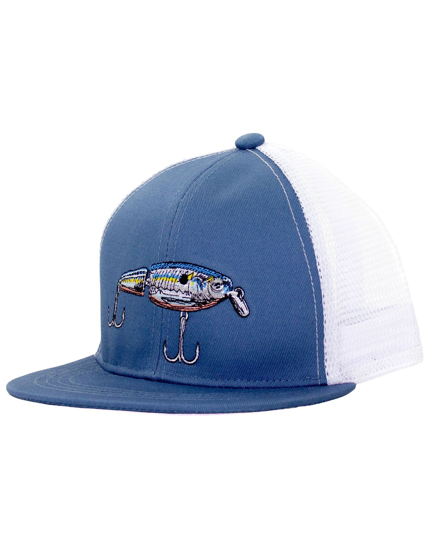 Properly Tied Youth Trucker Hat - Blue Swimbait by Properly Tied