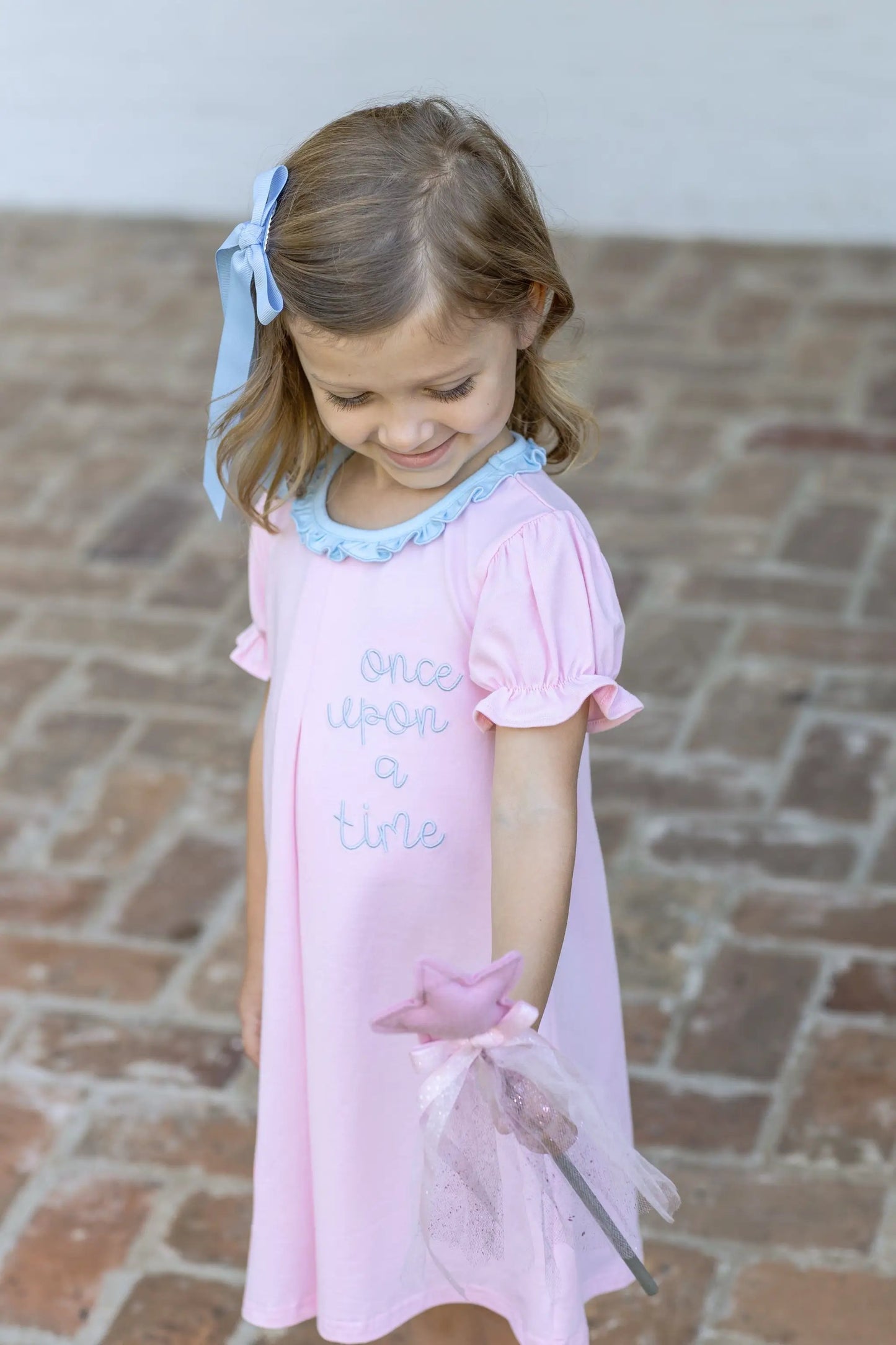 Trotter Street Kids Girls Pink Once Upon A Time Dress