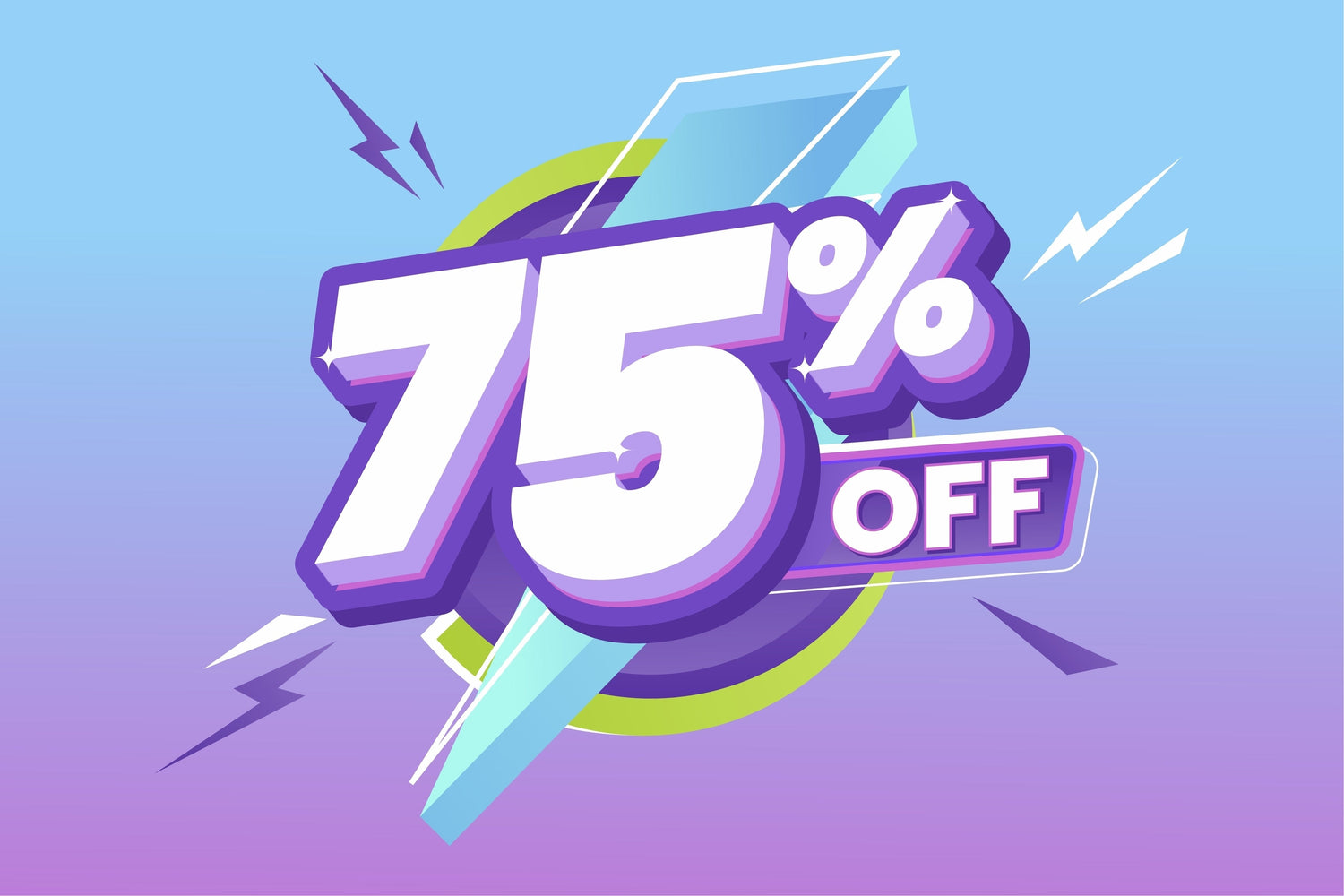 75% Off Clearance Sale!
