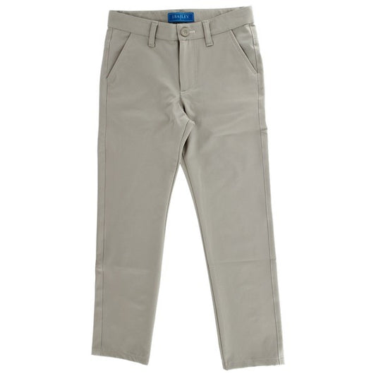 J. Bailey Boys Club Performance Long Pants - Khaki by Bailey Boys