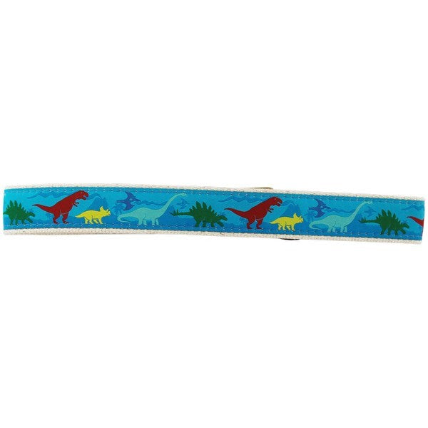 Bailey Boys Blue Dinosaurs Print Belt by Bailey Boys