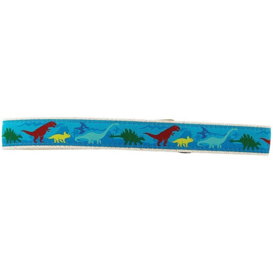 Bailey Boys Blue Dinosaurs Print Belt by Bailey Boys