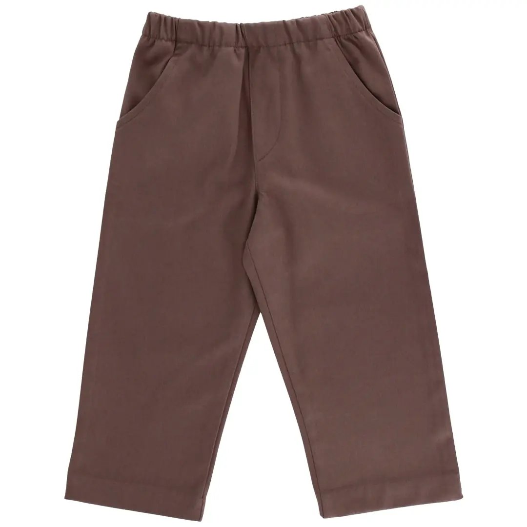 J. Bailey Boys Charlie Pull On Pants - Putty Twill by Bailey Boys