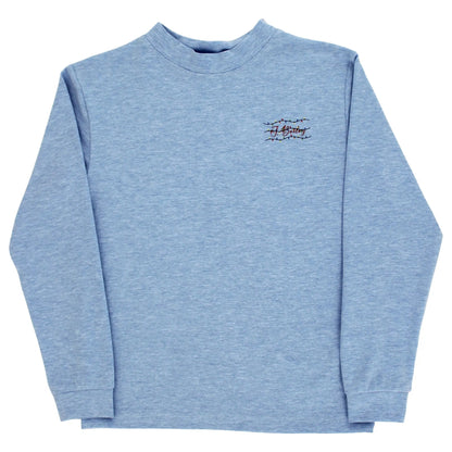 J. Bailey Boys Logo Tee Shirt - Christmas Pups on Blue by Bailey Boys