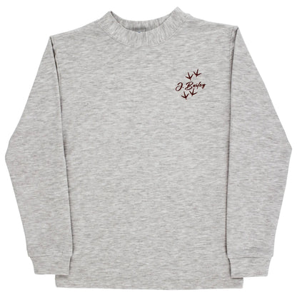 J. Bailey Boys Long Sleeved Logo Tee Shirt - Turkey on Oatmeal