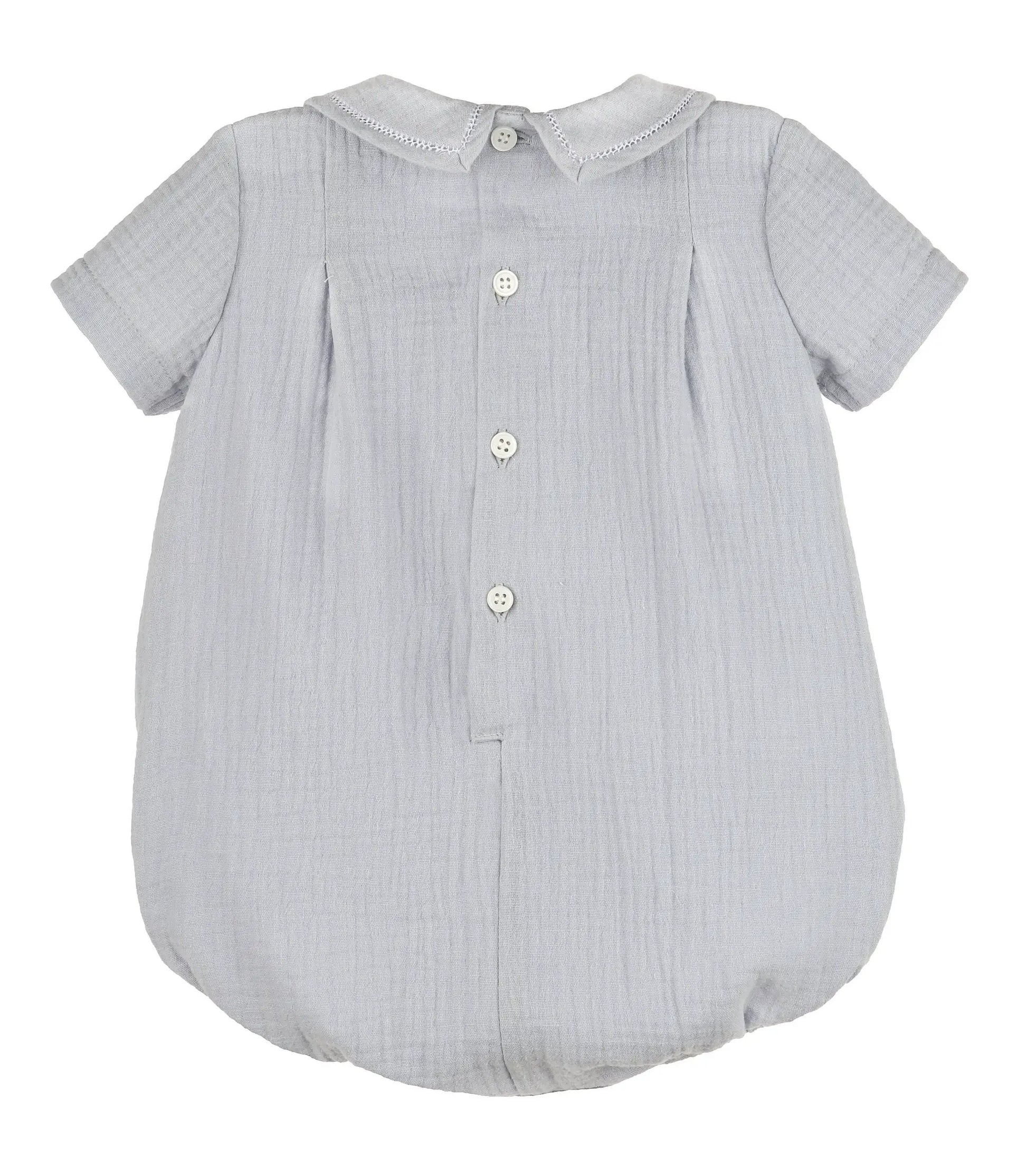 Sophie & Lucas Boys Blue Cuddle Cotton Bubble