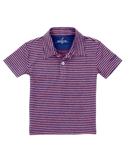 Properly Tied Boys Liberty Polo Shirt - Americana by Properly Tied
