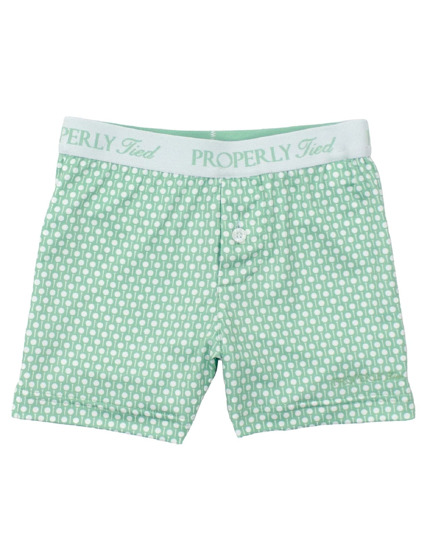 Properly Tied Boys Inlet Boxer - Tee Time by Properly Tied