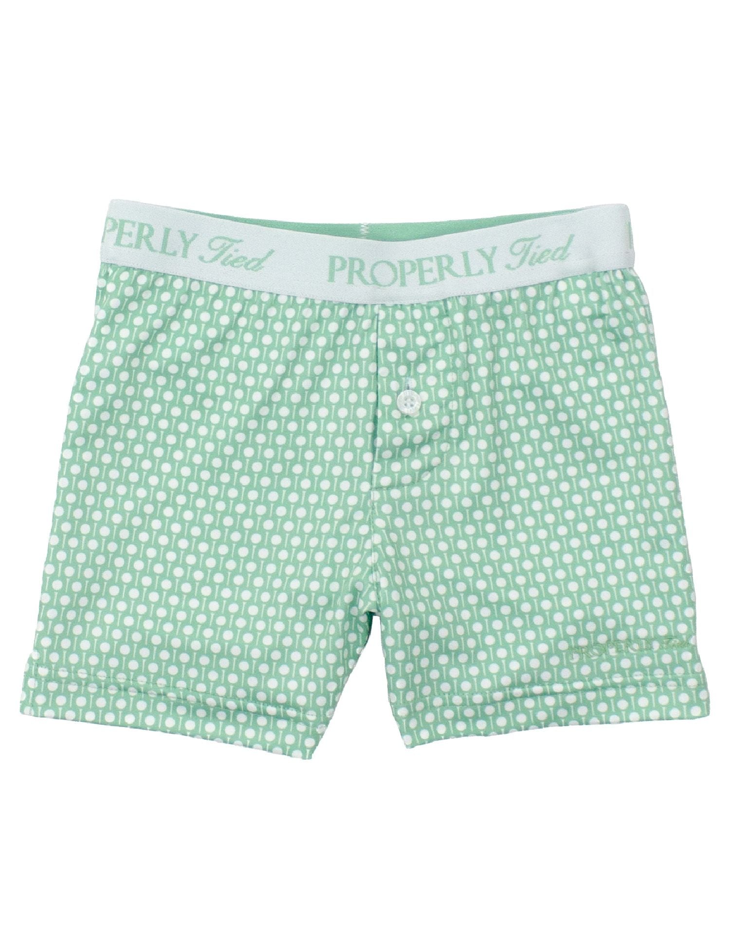 Properly Tied Boys Inlet Boxer - Tee Time