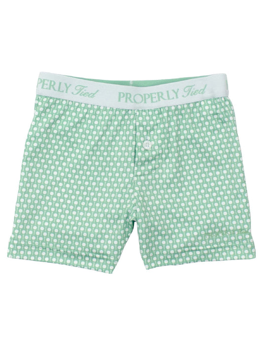 Properly Tied Boys Inlet Boxer - Tee Time by Properly Tied