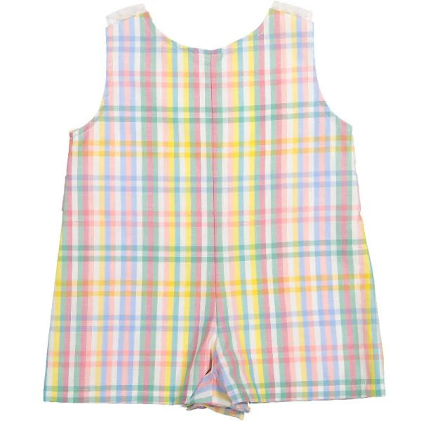 Sal & Pimenta Boys Jon Jon - Pastel Rainbow Gingham