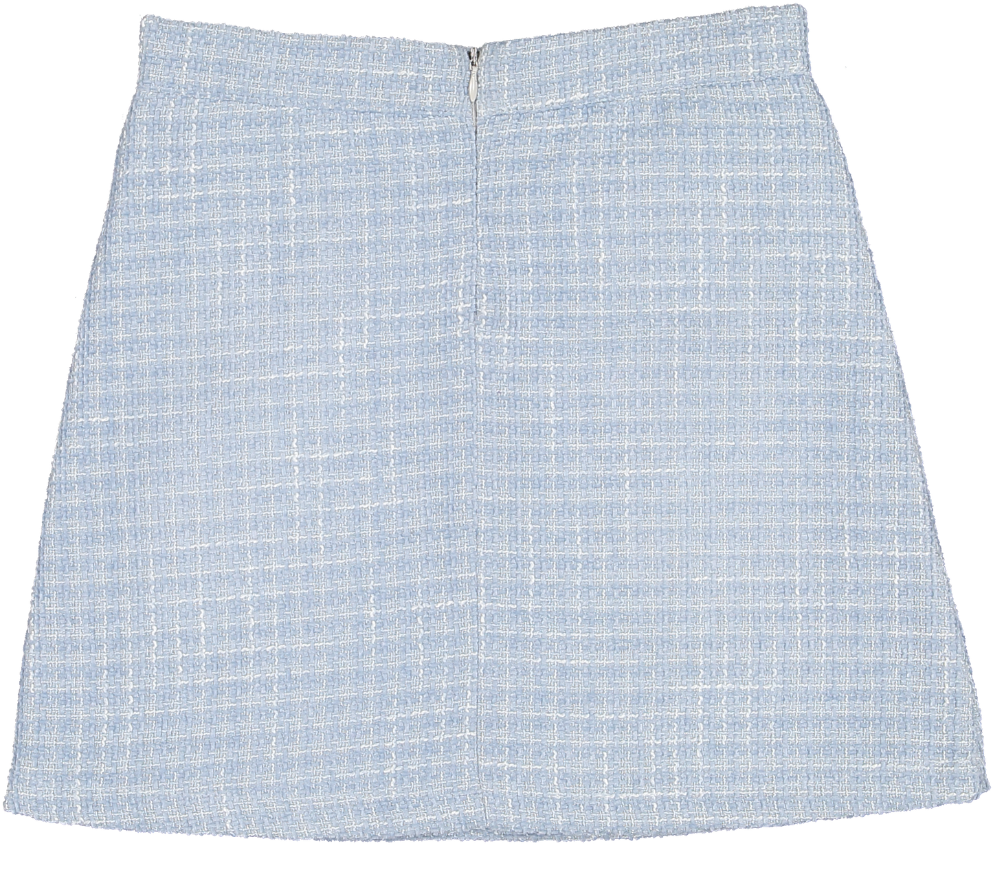 Maryland by Sal & Pimenta Girls Tweed Skirt with Bows - Blue Christmas by Maryland