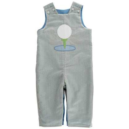 Bailey Boys Reversible Longall - Blue with Christmas Train Reverses to Golf Ball by Bailey Boys