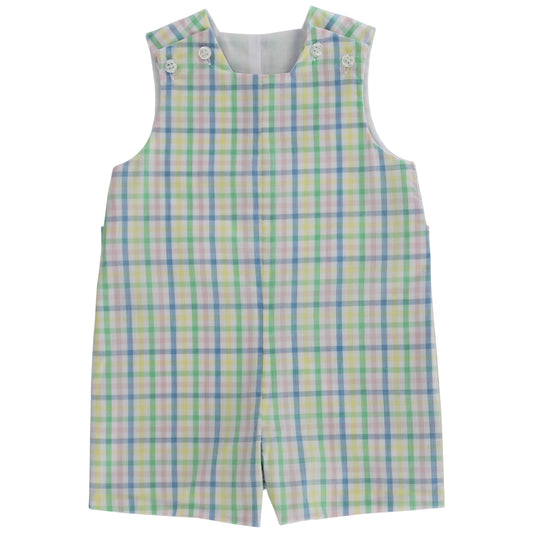 Bailey Boys Jon Jon with Tabs - Harlow Pastel Plaid by Bailey Boys