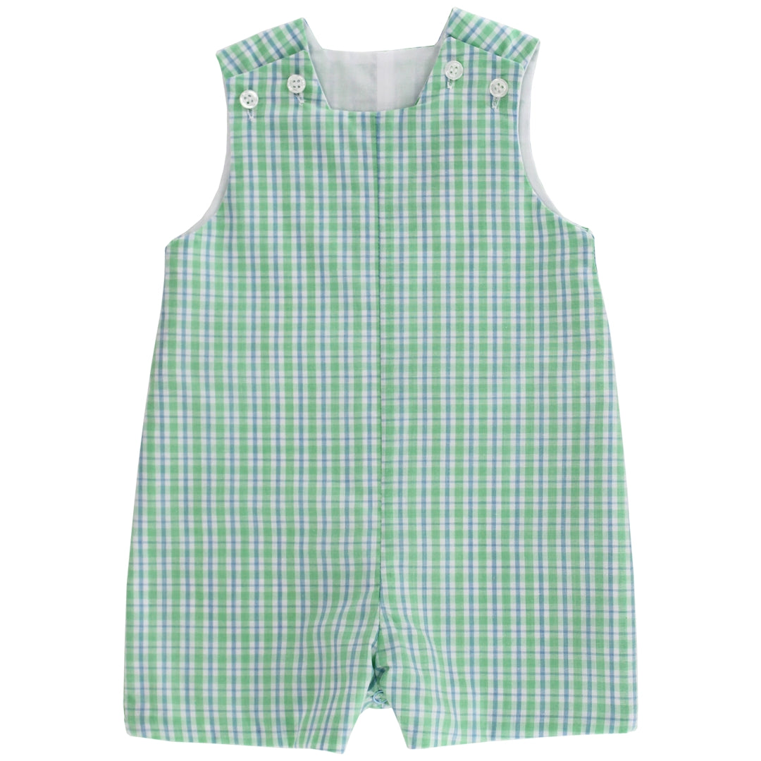 Bailey Boys Jon Jon with Tabs - Bridgewater Green & Blue Plaid by Bailey Boys