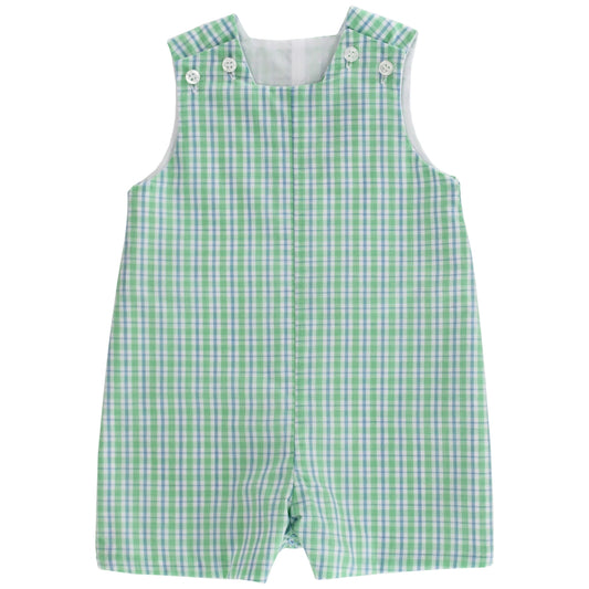 Bailey Boys Jon Jon with Tabs - Bridgewater Green & Blue Plaid by Bailey Boys